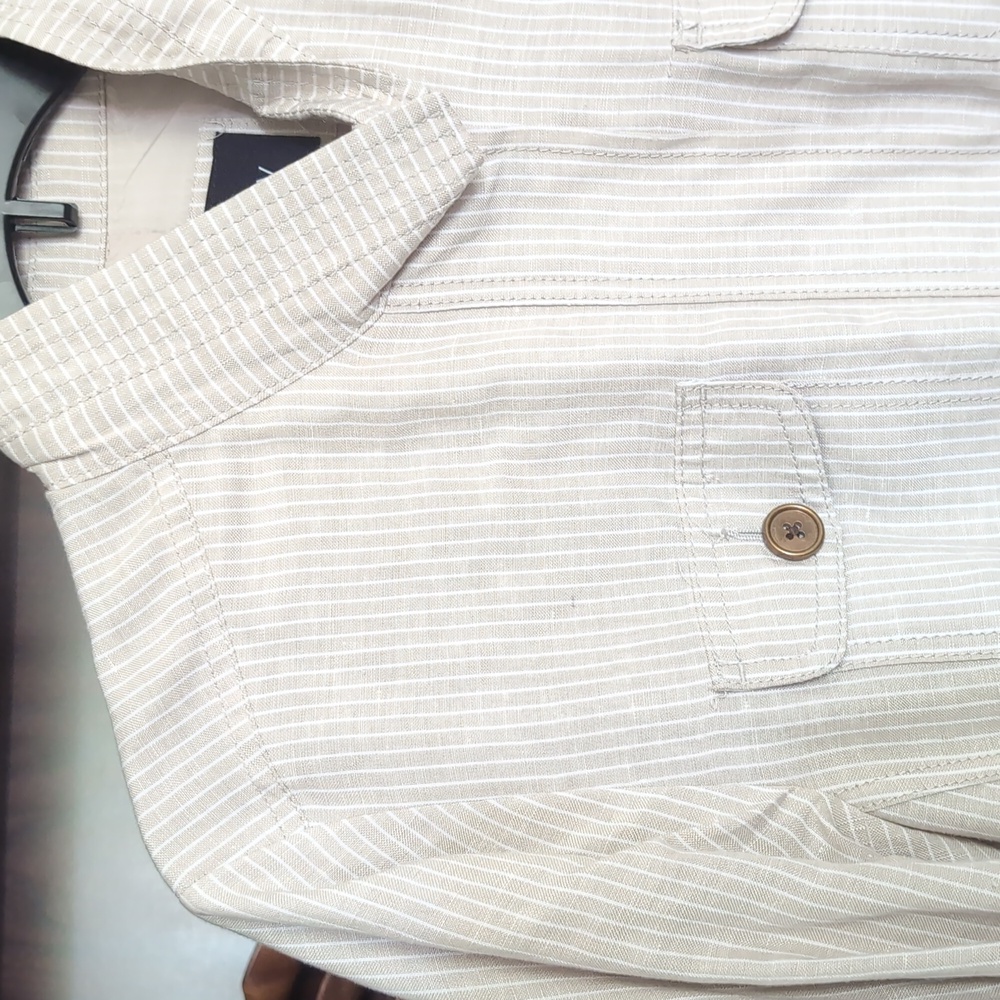 Relativity Striped Jacket Size Large - image 8